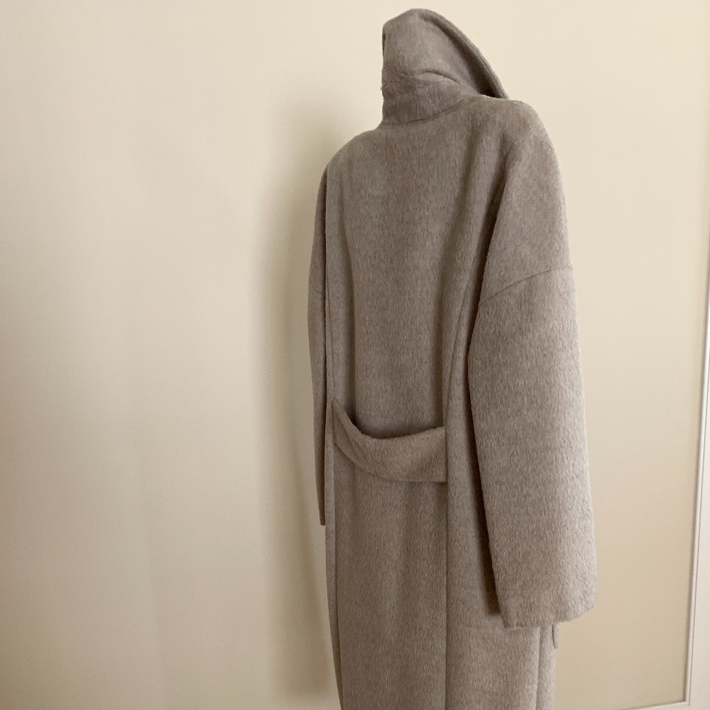 EUC Coat baby alpaca and wool blend size L - Picture 2 of 10